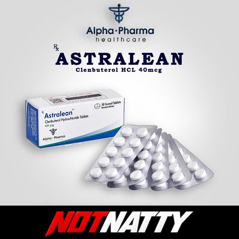 Alpha Pharma Clenbuterol (Clenbuterol HCL) 40mcg