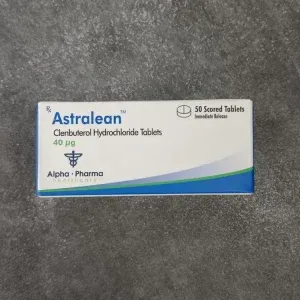 Alpha Pharma Clenbuterol (Clenbuterol HCL) 40mcg