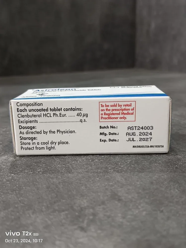 Alpha Pharma Clenbuterol (Clenbuterol HCL) 40mcg - photo 4