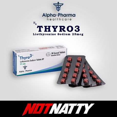 Alpha Pharma T3 (Cytomel) 25mcg