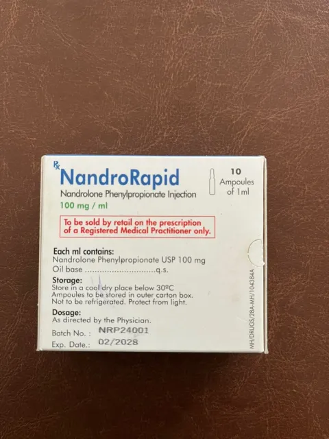 Alpha Pharma Nandrolone Phenylpropionate 100mg