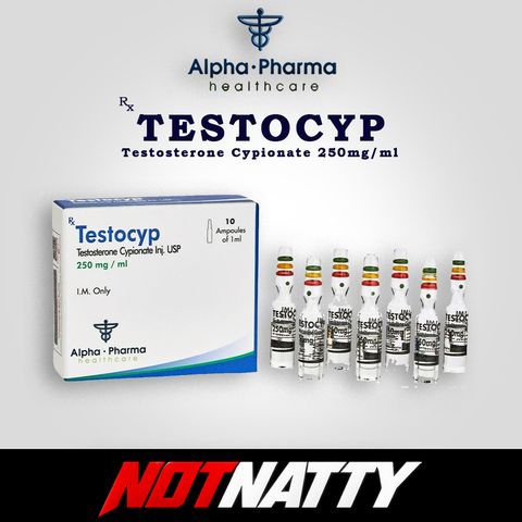 Alpha Pharma Testosterone Cypionate 250mg