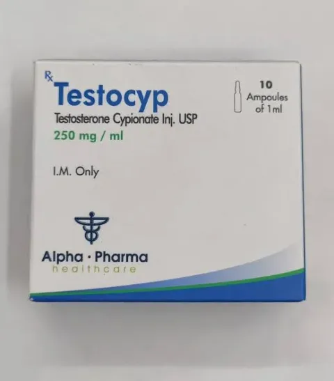 Alpha Pharma Testosterone Cypionate 250mg