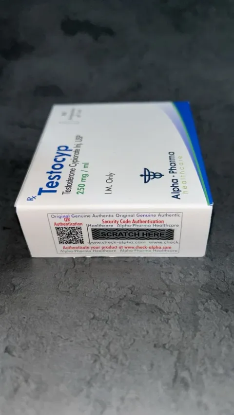 Alpha Pharma Testosterone Cypionate 250mg