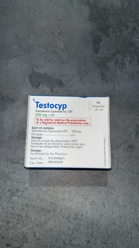 Alpha Pharma Testosterone Cypionate 250mg