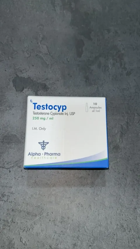 Alpha Pharma Testosterone Cypionate 250mg