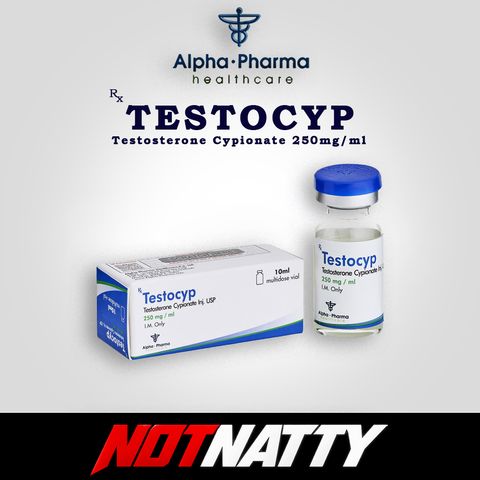 Alpha Pharma Testosterone Cypionate 250mg (Vial)