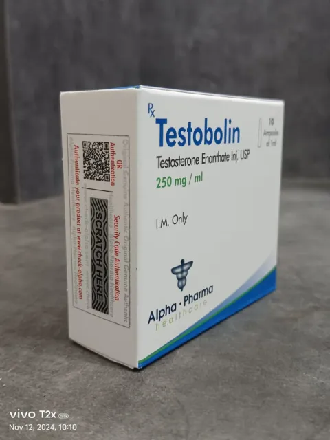 Alpha Pharma Testosterone Enanthate 250mg