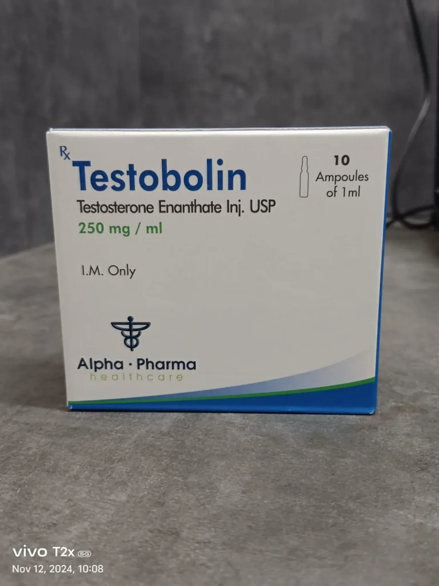 Alpha Pharma Testosterone Enanthate 250mg - photo 8