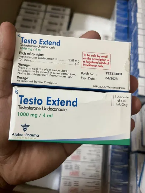 Alpha Pharma Testosterone Undecanoate 1000mg