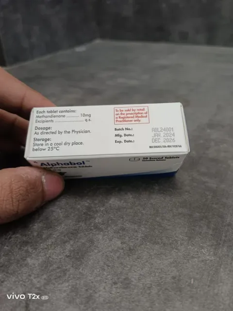 Alpha Pharma Dianabol 10mg