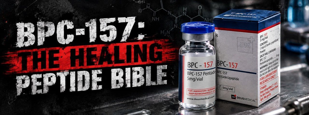 BPC-157: The Healing Peptide Bible — Dosage, Benefits, and Everything Your Source Won't Tell You