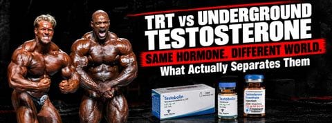 trt vs underground testosterone comparison - prescription and ugl options