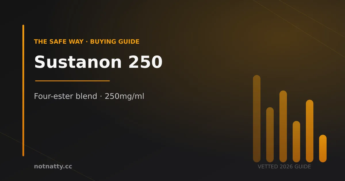 Sustanon 250 buying guide header — NotNatty