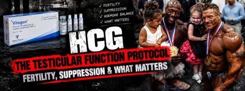 hcg on cycle fertility protocol - testicular function and dosing
