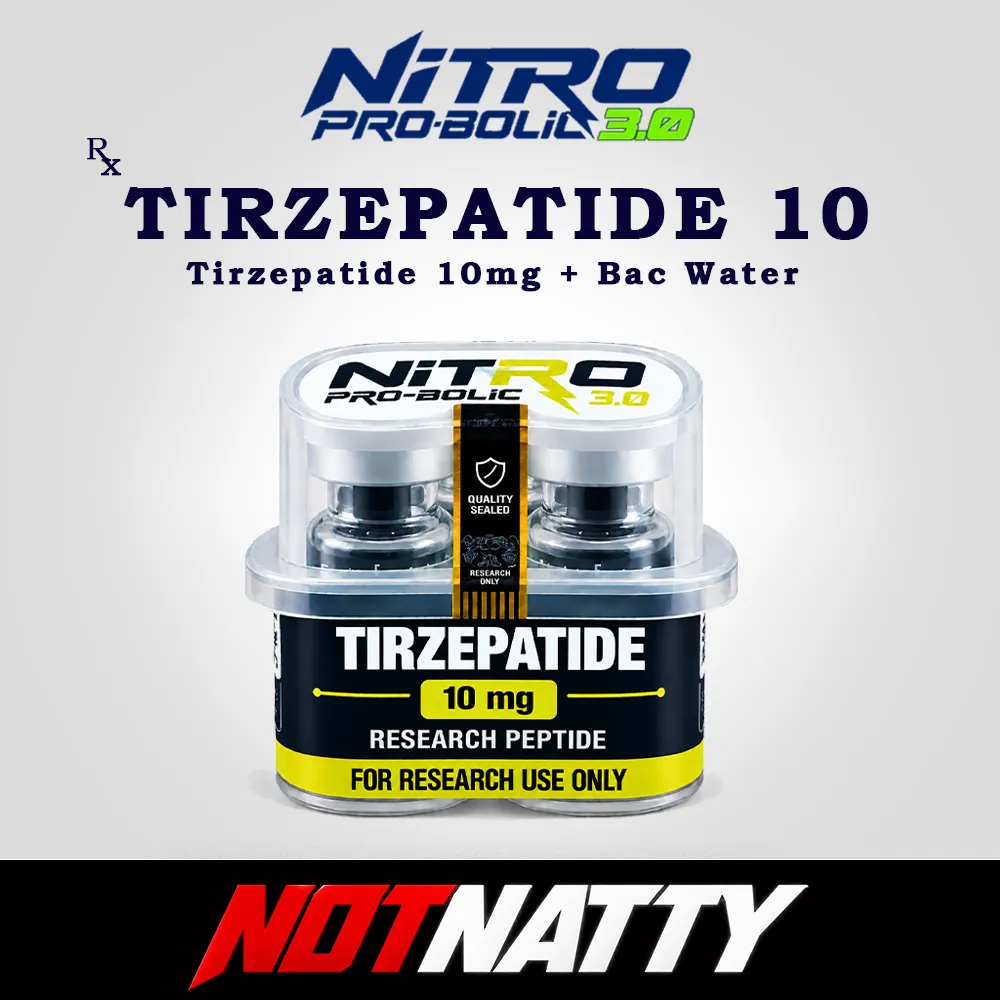 Tirzepatide 10mg - Nitro Peptides research peptide