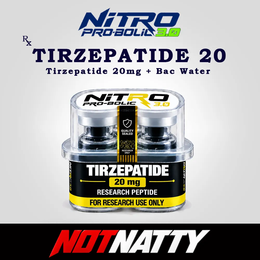 Tirzepatide 20mg - Nitro Peptides research peptide