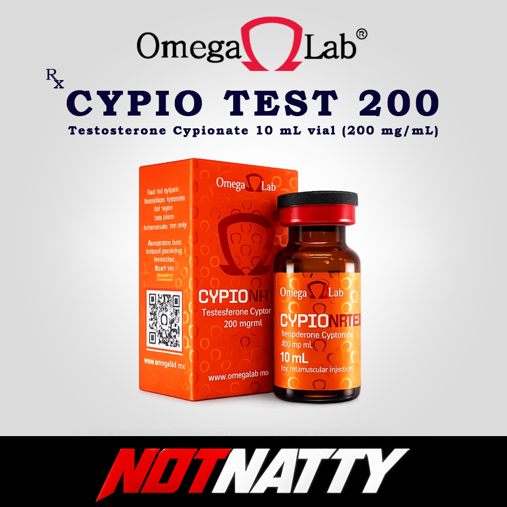 Omega Labs Testosterone Cypionate 200mg