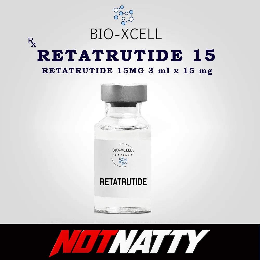 Bioxcell RETATRUTIDE 15MG lyophilised research vial