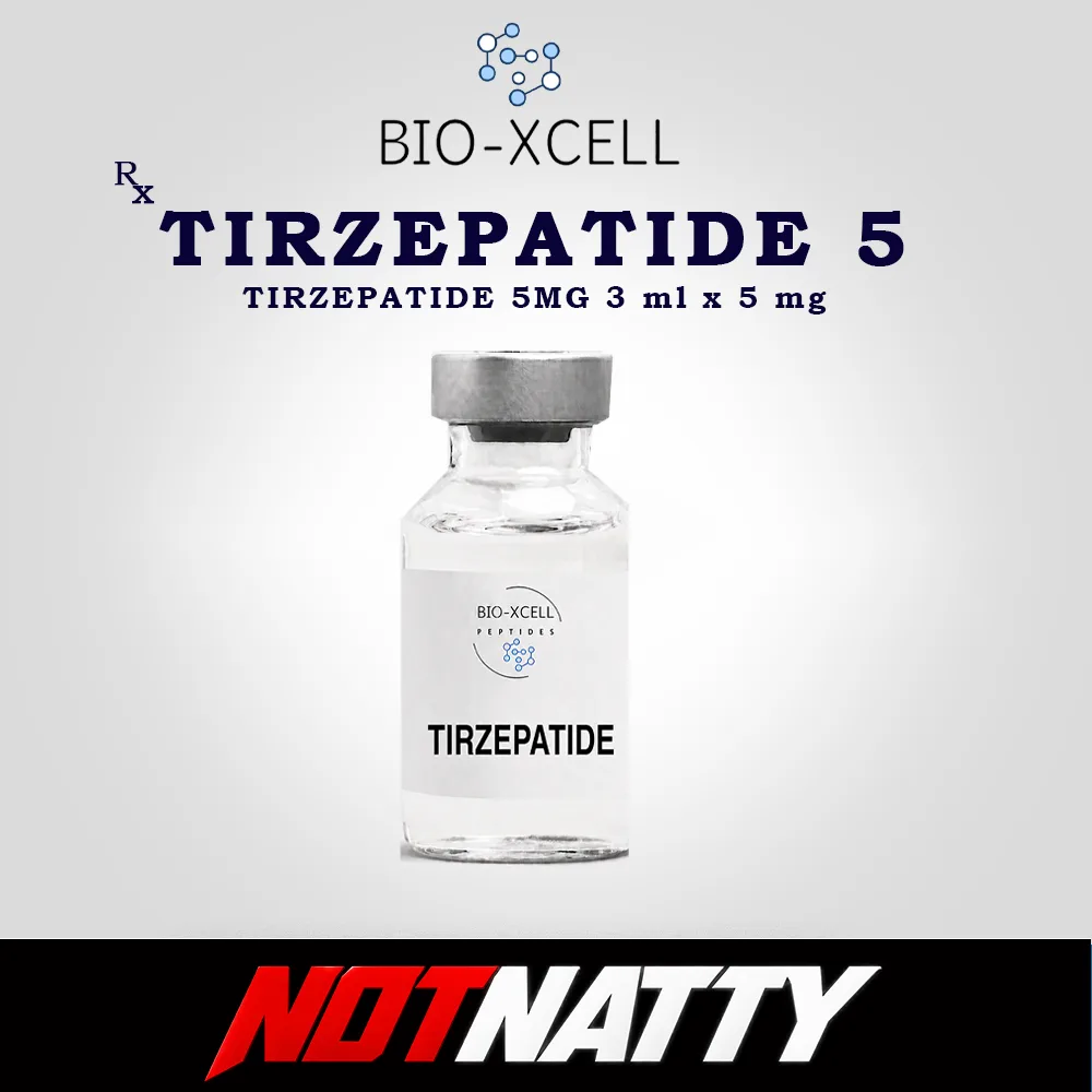 Bioxcell TIRZEPATIDE 5MG lyophilised research vial