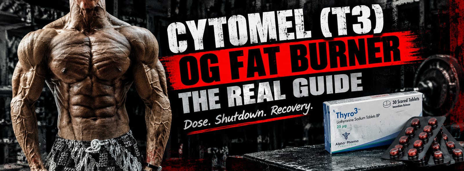 T3 (Cytomel) Guide: Dosage, Fat Loss, and Thyroid Protocol